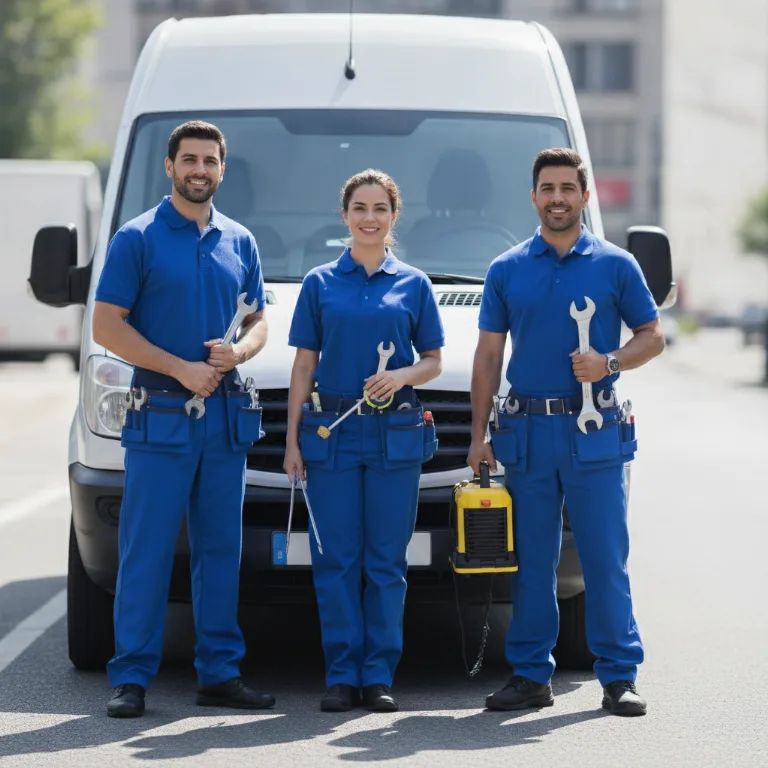 Industrial Laundry team in Langley